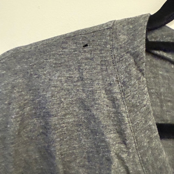 Frame Denim Women's Charcoal Muscle Tee - Picture 2 of 2